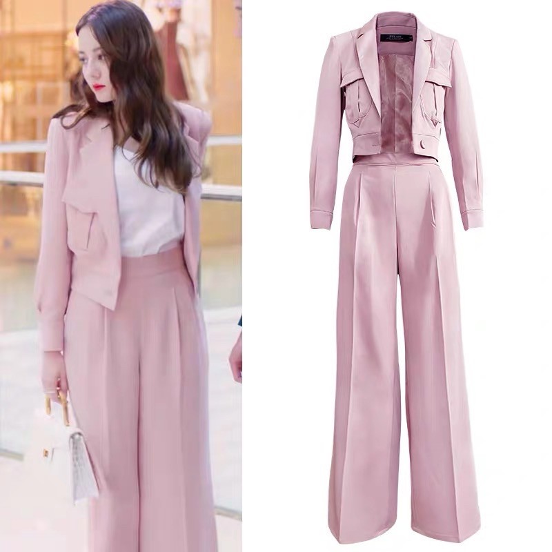 Set vest dài Địch Lệ Nhiệt Ba qccc