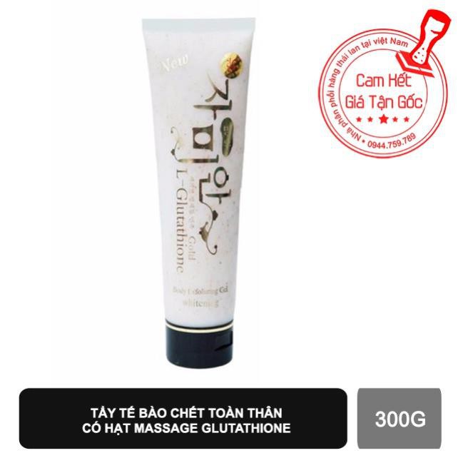 Tẩy tế bào chết toàn thân có hạt masage GLutathione hàn quốc