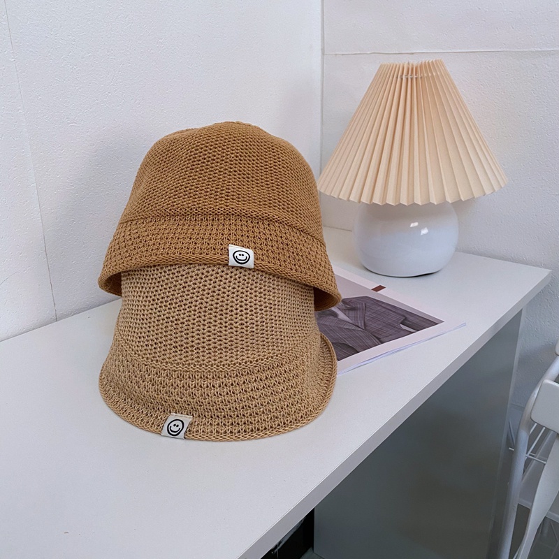 Mũ Bucket Bằng Cotton Lanh Thoáng Khí Phong Cách Nhật Bản Thời Trang Xuân Hè Cho Trẻ Em