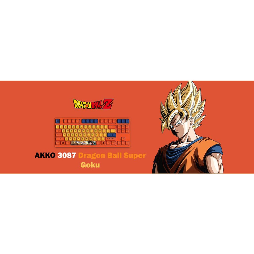 Bàn phím cơ AKKO 3087 Dragon Ball Z – Goku