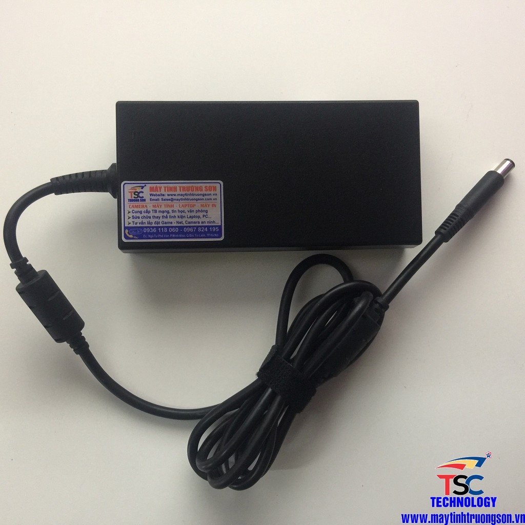 Sạc Laptop DELL 19.5V 9.23A Dùng Cho Dòng Laptop Workstation, Bisiness, Alienware | Sạc Zin Chính Hãng