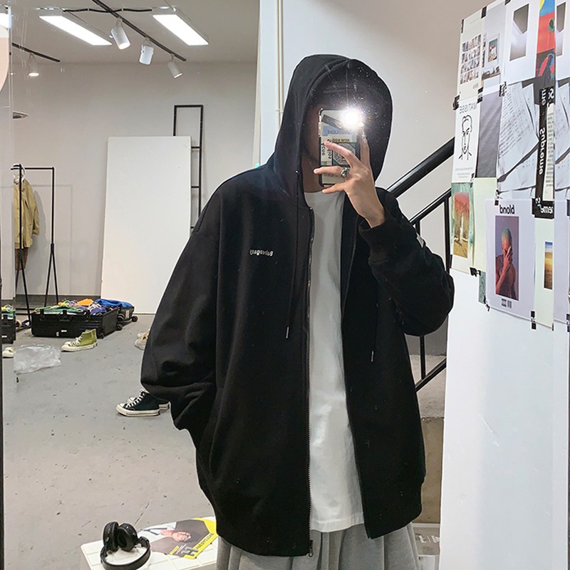 Áo khoác mũ trùm dài tay thời trang cho nam | BigBuy360 - bigbuy360.vn