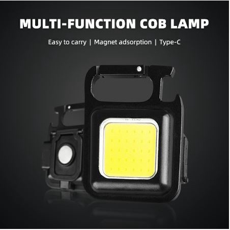 Đèn Led Mini Kiêm Móc Khóa Dùng Mở Nắp Chai Đa Năng Tiện Dụng