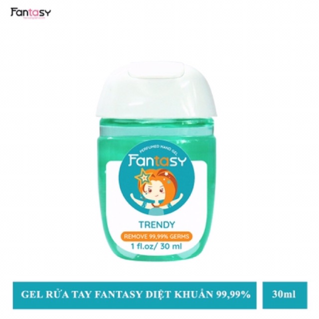 Gel rửa tay khô hương nước hoa Fantasy