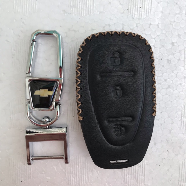 Bao Da Khoá Thông Smart key Chevrolet 3 nút