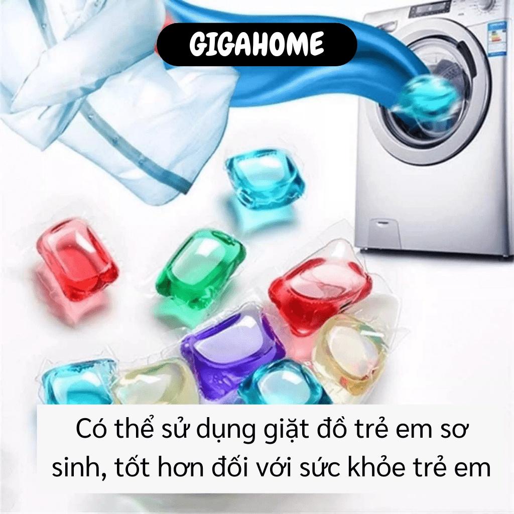 Viên Giặt Quần Áo GIGAHOME Combo 30 Viên Giặt Xả Quần Áo Giúp Thơm Tho Và Làm Mềm Vải 9749