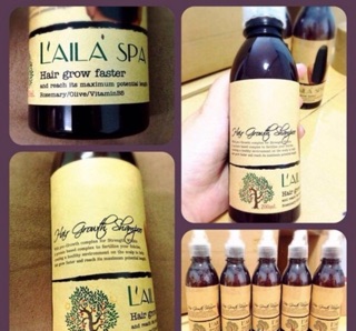 Bộ Kích Thích Mọc Tóc Dầu Gội Laila spa( 1 gội & 1 xả)