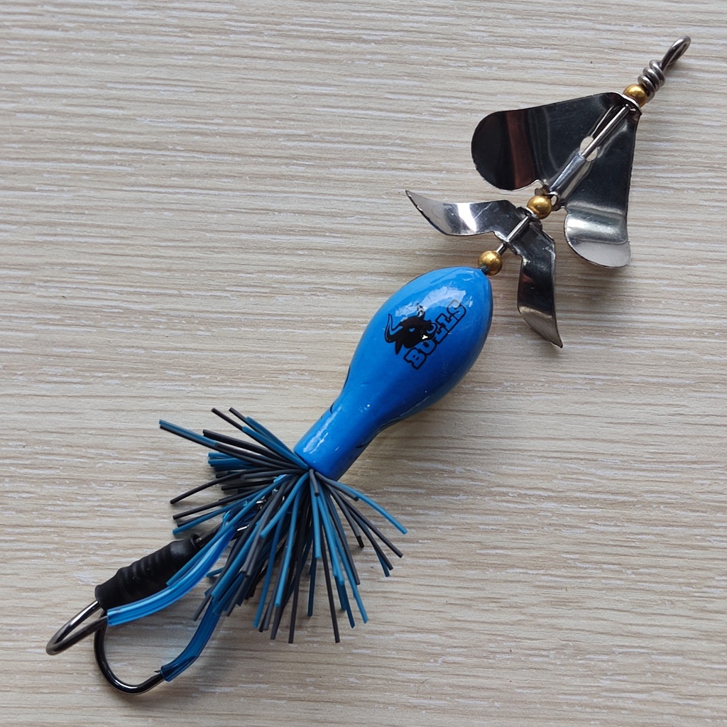 Mồi câu lure nhái BULLs bait buzz 12g 10cm