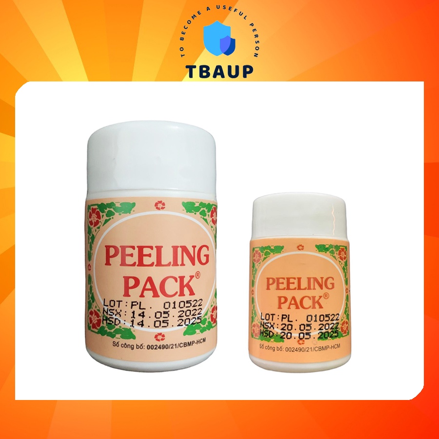 Keo mặt nạ Peeling Pack Gamma - Gel bôi lột mụn cám, mụn đầu đen, lông tơ, bụi bẩn, giúp da sáng mịn