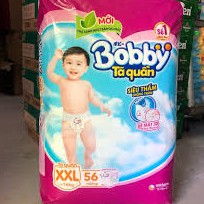 Bỉm - Tã quần Bobby Fresh size XXL 56 miếng (cho bé trên 16kg)  --TL56