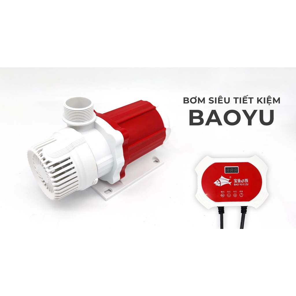 MÁY BƠM BỂ CÁ BAOYU TIẾT KIỆM ĐIỆN CÔNG SUẤT TỪ 2000L - 12000L/H