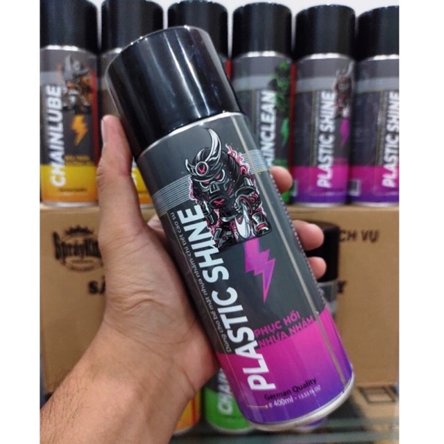 Phục Hồi Nhựa Nhám Sprayking Mẫu Mới 2021 400ml