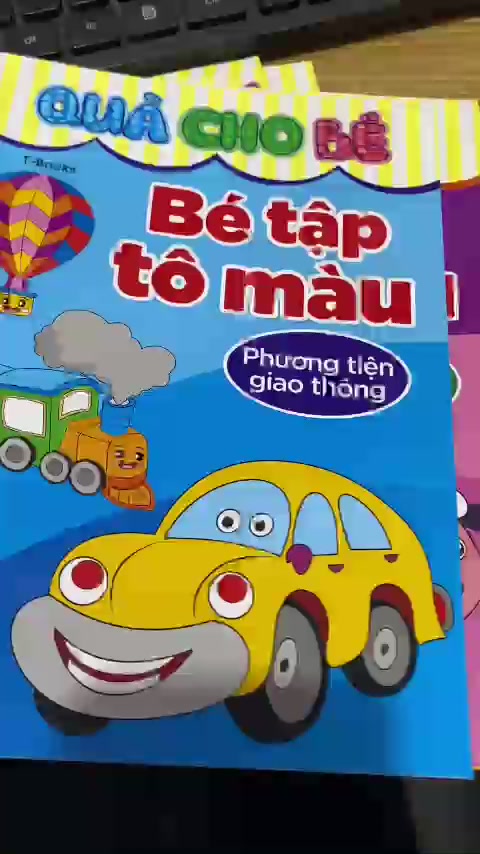 Sách - Quà cho bé - Bé tập tô màu các chủ đề | BigBuy360 - bigbuy360.vn