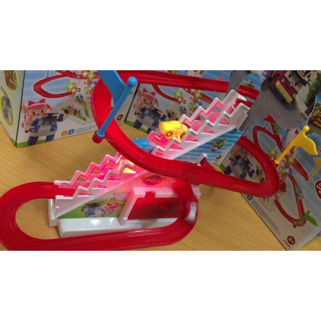 Bộ Đồ Chơi Đường Đua Ô Tô Leo Cầu Trượt Cho Bé Yêu