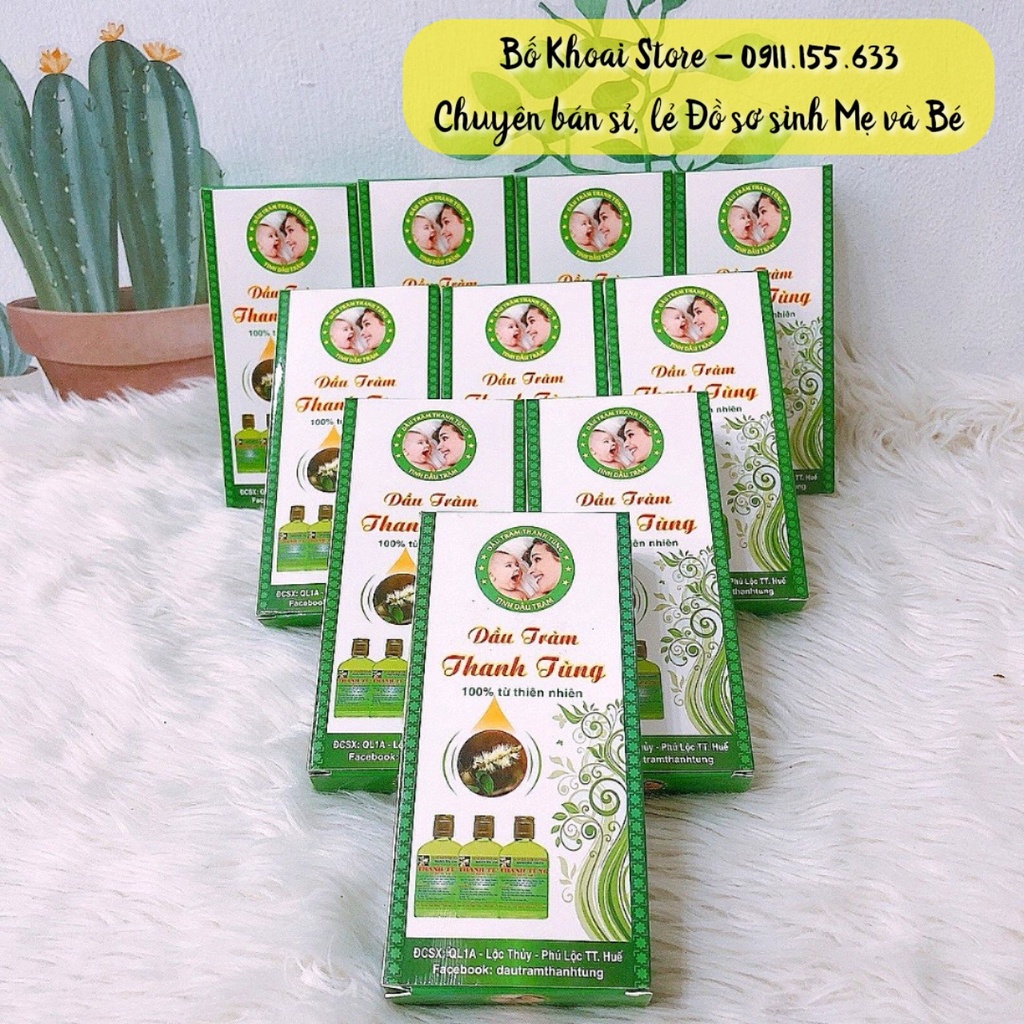 Dầu Tràm Huế nguyên chất - Dầu Tràm Huế Thanh Tùng 110ml - Bố Khoai Store