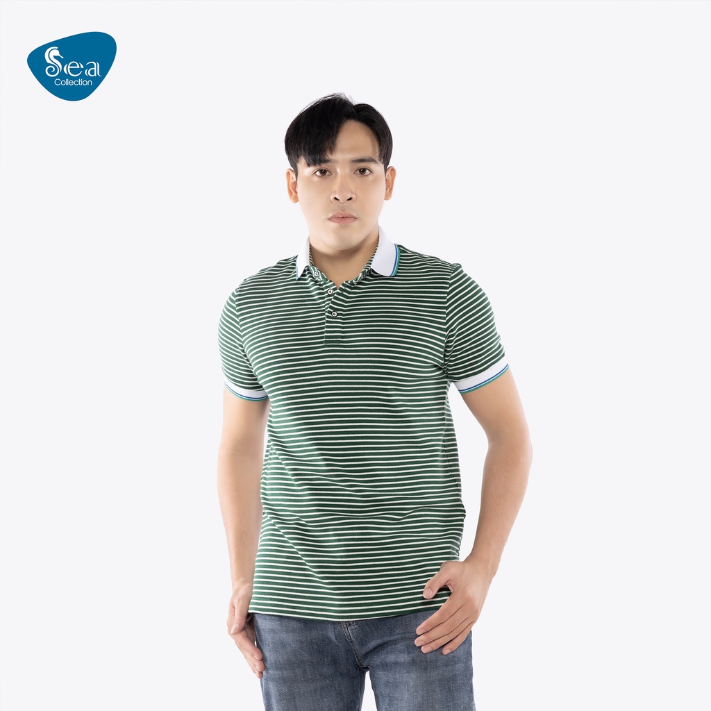 Áo Thun Polo Nam Sea Collection Sọc Ngang 12126