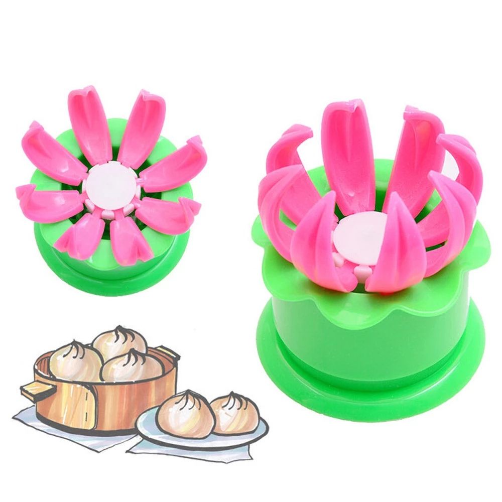Khuôn Làm Bánh Baozi Kiểu Trung Quốc Nhiều Màu Sắc Tiện Dụng