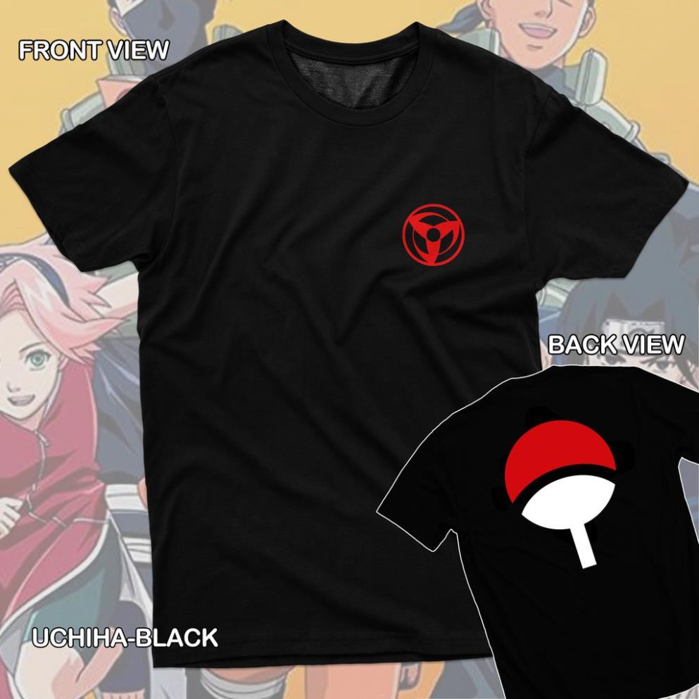 Siêu HOT-Mẫu áo thun in hình The Uchiha Clan Anime Naruto cực chất - Huy Dung Store
