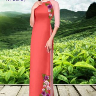 Vải áo dai in 3D