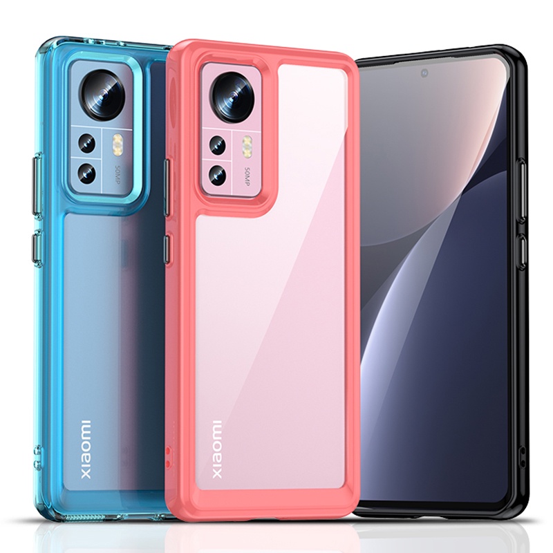 Ôp Điện Thoại tpu Silicon Trong Suốt Chống Sốc Cho xiaomi 12 pro 11x 12x 11i Ốp