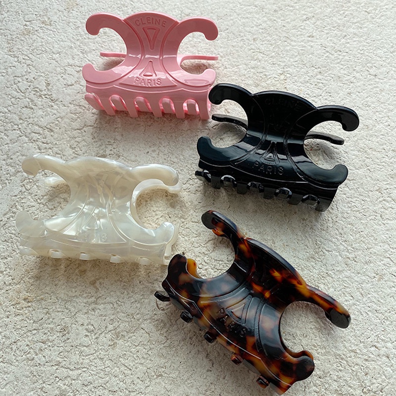 Kẹp Tóc Hình Cá Mập Bằng Acrylic Thiết Kế Độc Đáo Thời Trang