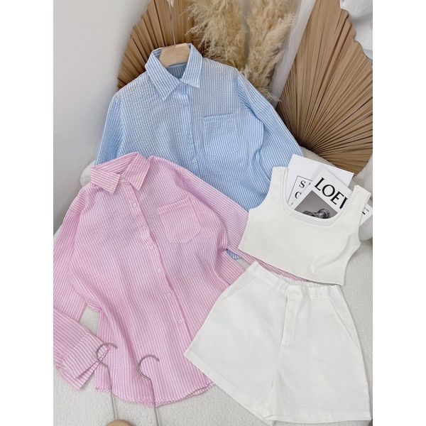 SÉT SMI 3 MÓN QUẦN KAKI