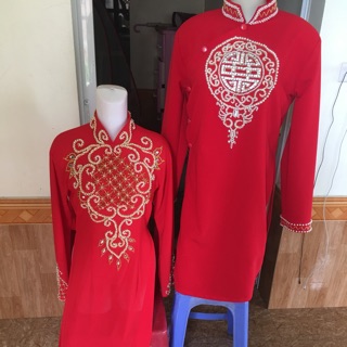 Áo cặp cho cô dâu chú rể giúp cô dâu chú rể thêm xinh đẹp rạng rỡ trong ngày vu quy