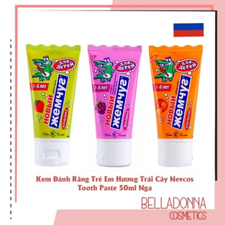 Kem đánh răng trẻ em hương trái cây nevcos tooth paste 50ml nga