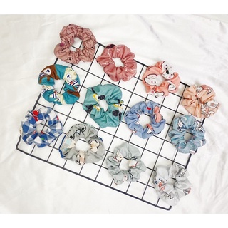 scrunchies hoạ tiết
