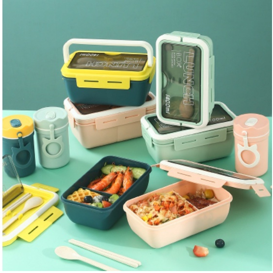 Hộp đựng cơm lunch box 1100ml