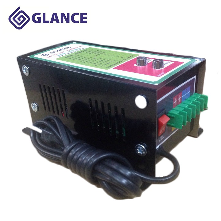 Máy sạc ắc quy Glance 12V-100Ah tự động ngắt nạp thông minh