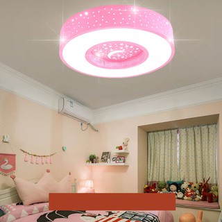 ✘Đèn trần phòng trẻ em ông sao led ngủ bé gái tròn ấm áp và đơn giản sáng tạo <