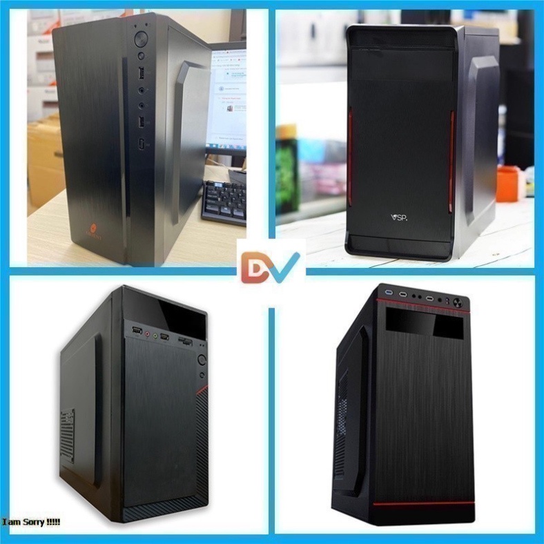 Case máy tính để bàn CPU Dual Core E7/8xxx / G620 / Ram 4GB / HDD 250GB-500GB / SSD 120GB-240GB + QÚA TẶNG KHỦNG