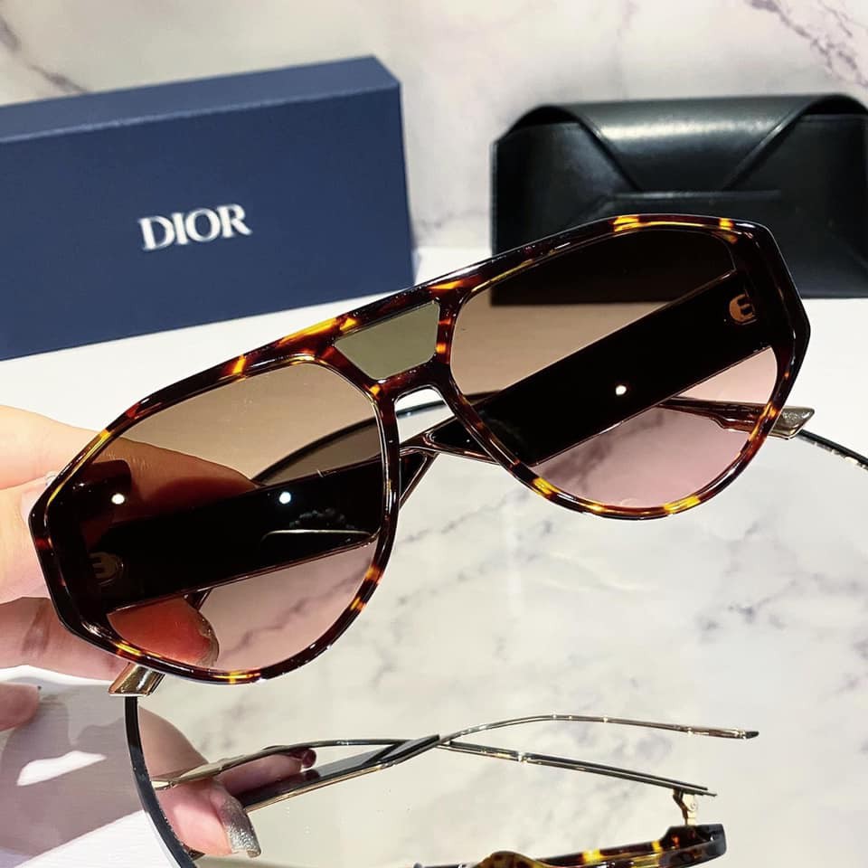 Kính mắt Dior Clan1 0086 PD-042-06 viền nhựa havana ⚜️Hàng Authentic⚜️