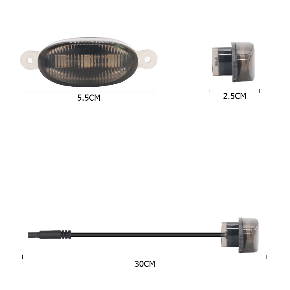 Đèn LED 7 Màu 12V Cảnh Báo Ban Ngày Gắn Lưới Tản Nhiệt Trước Xe Hơi