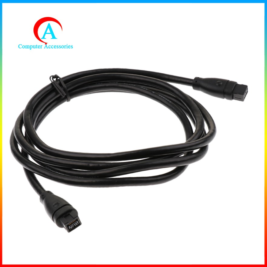 Dây Cáp 6ft Firewire 800 Ieee 1394b 9-pin Male Sang 9-pin