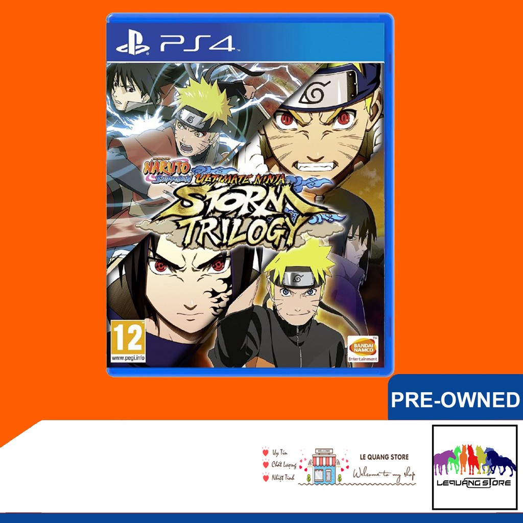Đĩa Game PS4: Naruto Shippuden: Ultimate Ninja Storm Trilogy