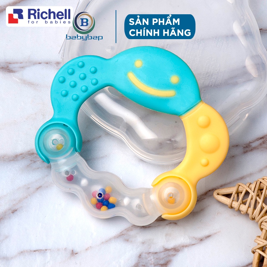 Gặm Nướu Tròn Richell Chất Liệu An Toàn, Cao Cấp Đạt Tiêu Chuẩn Nhật Bản