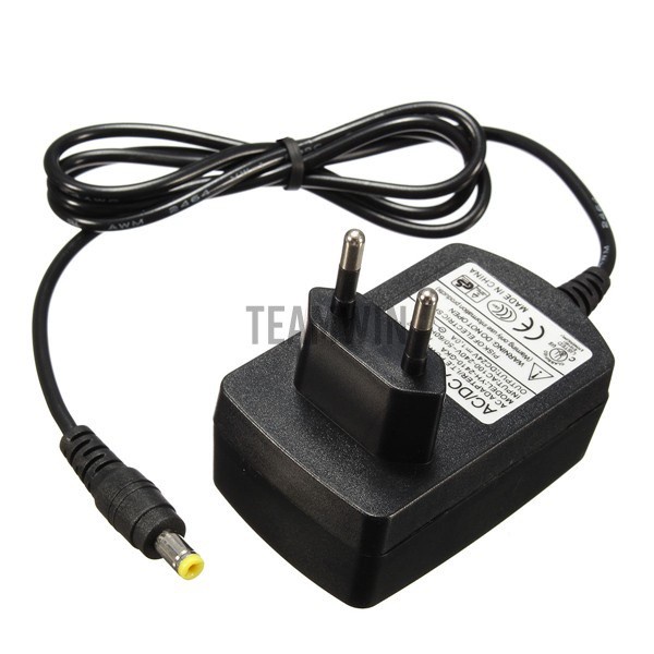 【Team】2 pin EU plug power supply unit Mains adapter AC 100-240V to DC24V 1A plug-in power supply unit