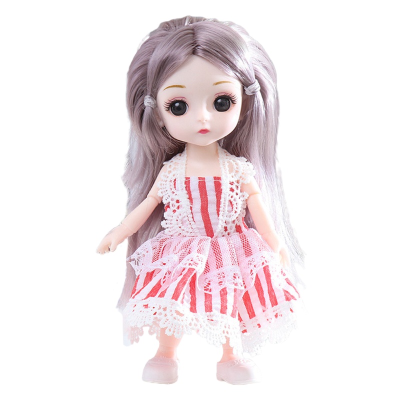 Đầm Hóa Trang Công Chúa Dành Cho Búp Bê 6 Inch 16Cm
