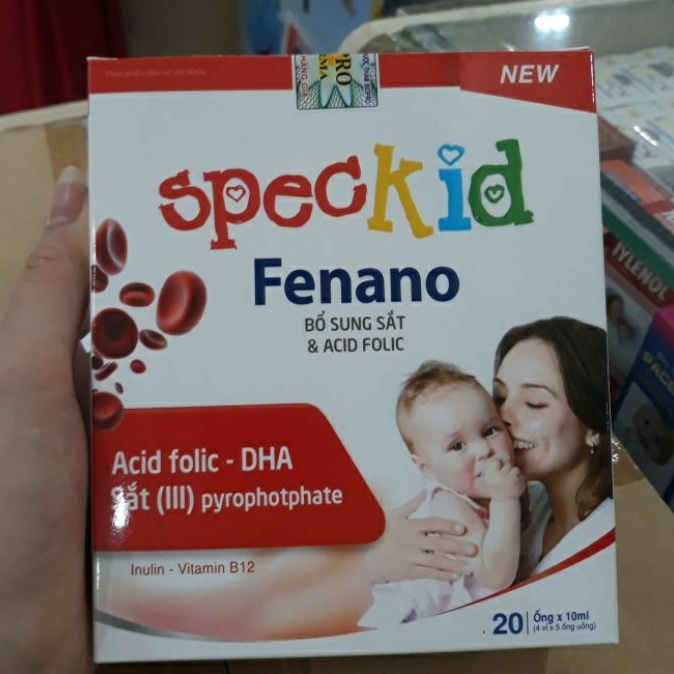 SPECKID Ăn Ngon Ngủ Tốt bổ sung sắt, bổ sung canxi, tăng cường miễn dịch, tăng hấ thụ, mát gan giải độc