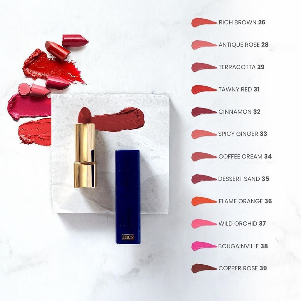 (hàng Mới Về) Son Môi Màu Sắc Thời Trang Thương Hiệu Inez | BigBuy360 - bigbuy360.vn