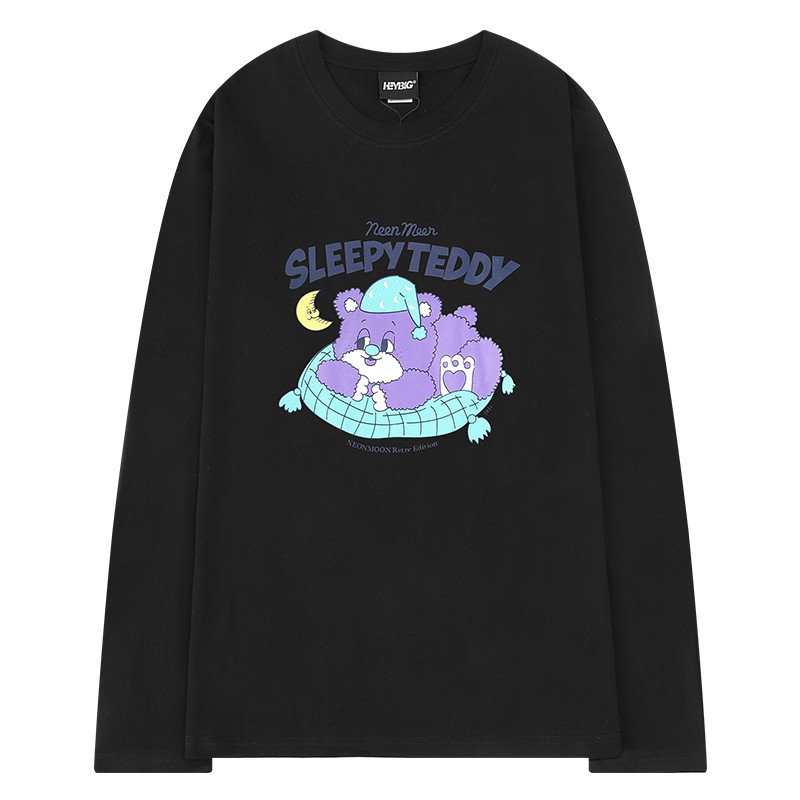 (CÓ SẴN) Aó thun dài tay Nelly : Mẫu SLEEPY TEDDY | BigBuy360 - bigbuy360.vn