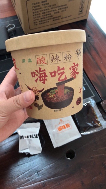 1 Thùng 6 Hộp Miến Chua Cay Trùng Khánh