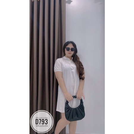 Bigsize Đầm thun suông D793