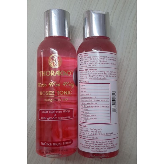 NƯỚC HOA HỒNG - THORAKAO 150ML