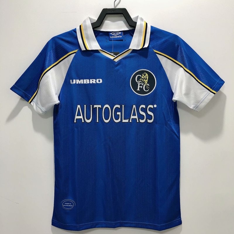 Áo Thun Đá Banh Chelsea 97-99 Phong Cách Retro Cao Cấp