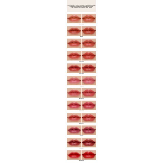 [Full Box- 3CE New 2020] Son kem 3CE Cloud Lip Tint | BigBuy360 - bigbuy360.vn