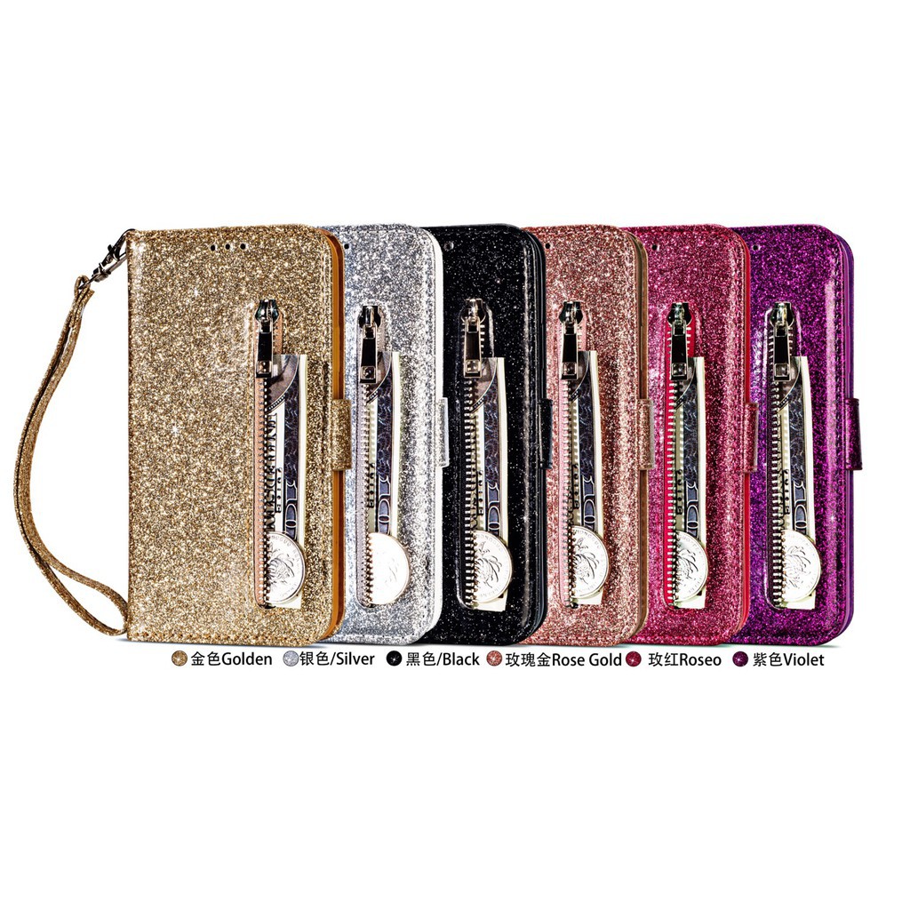 Luxurymulti-function zipper Phone bag for iPhone 7 8 PLus Flip stand cover | BigBuy360 - bigbuy360.vn