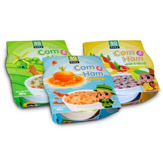 Combo 3 Cơm Hầm Sài Gòn Food 150g (Bò - Cá Lóc - Tôm)